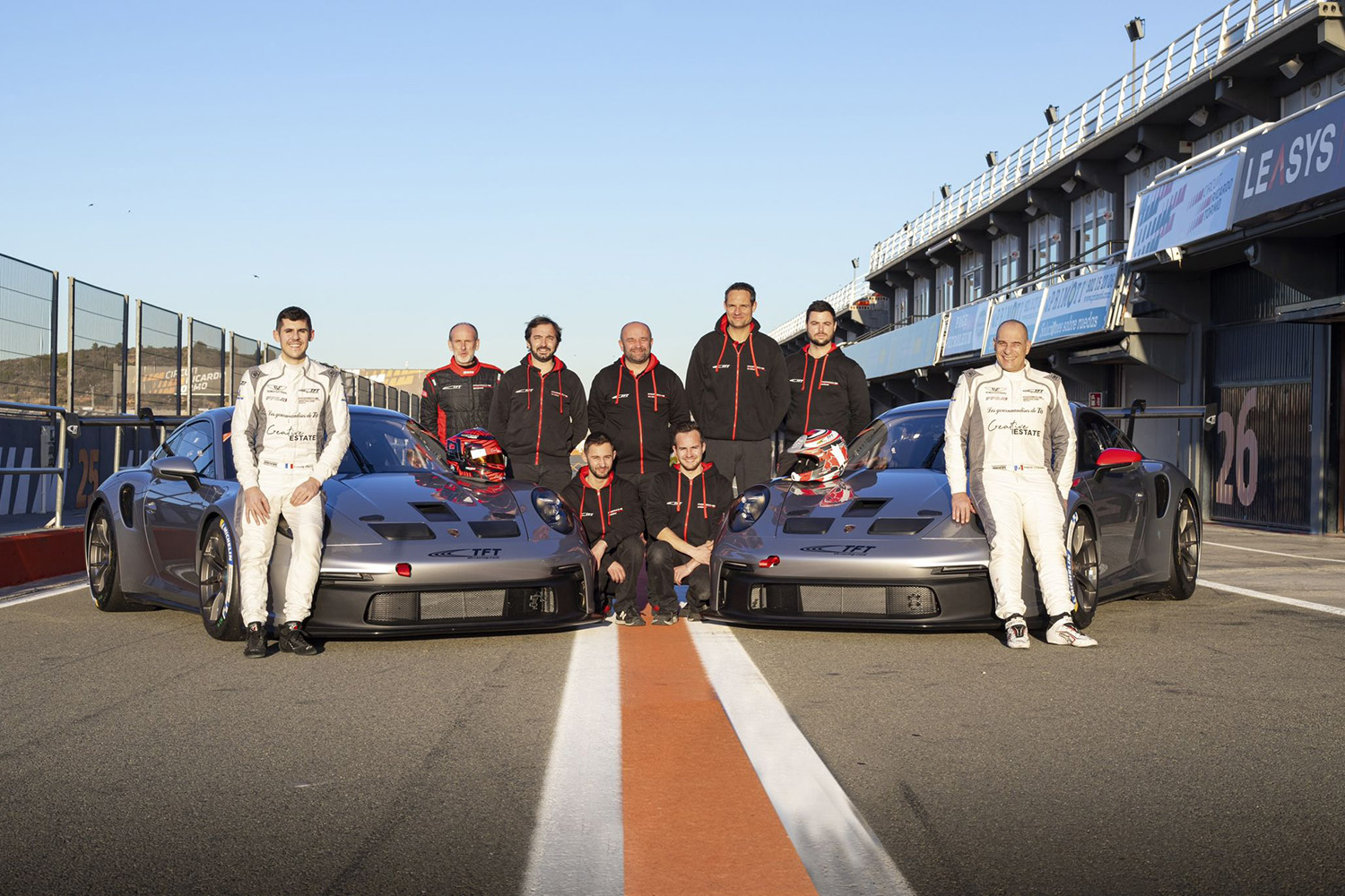Saison 2022 : 2 autos en Porsche Carrera Cup France !